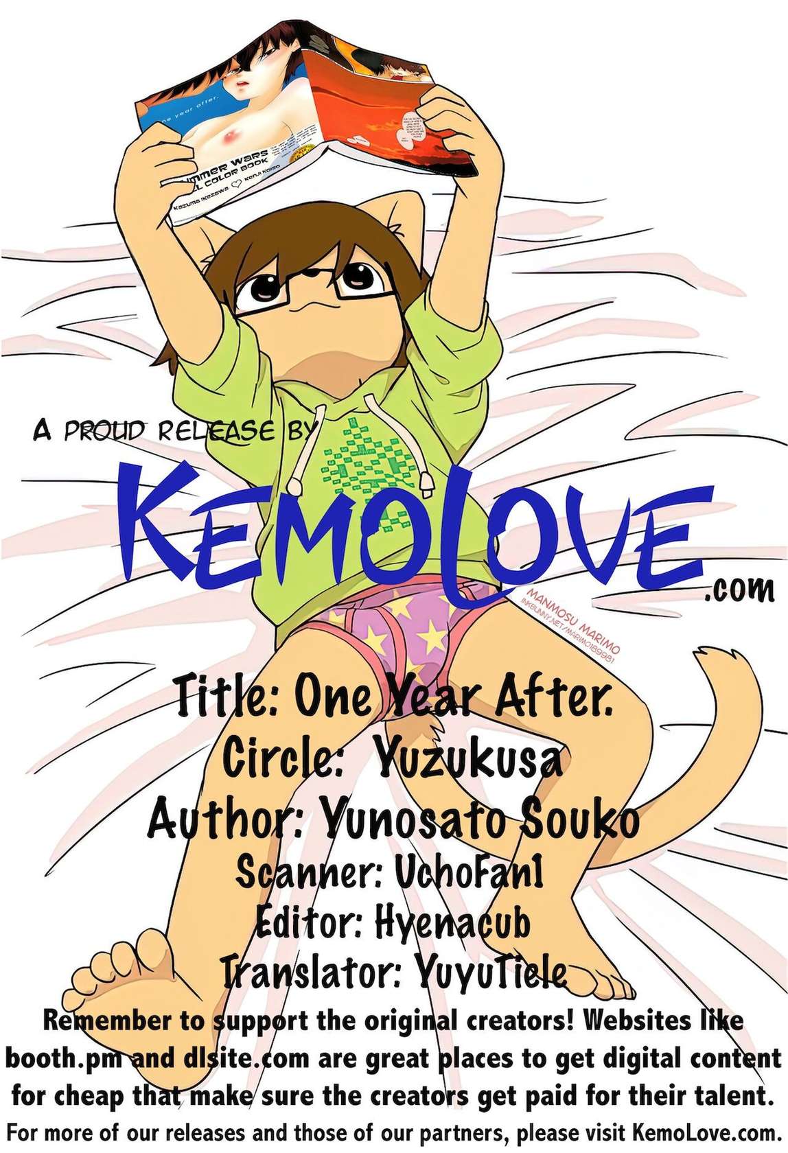 [Yuzukusa (Yunosato Souko)] One Year After (Summer Wars) [English] [KemoLove.com]