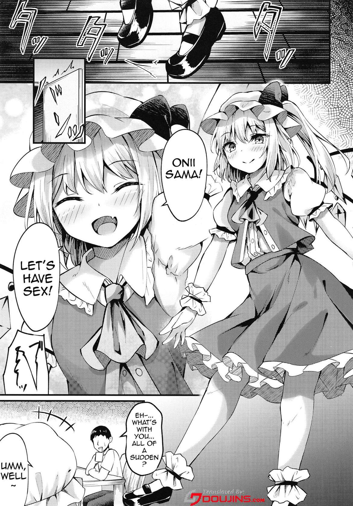 [Tsukuten (Madoka Tsukumo)] Sakusei Little Flan-chan | Little Flan-chan Semen Wringing (Touhou Project) [English] {Doujins.com} [Digital]