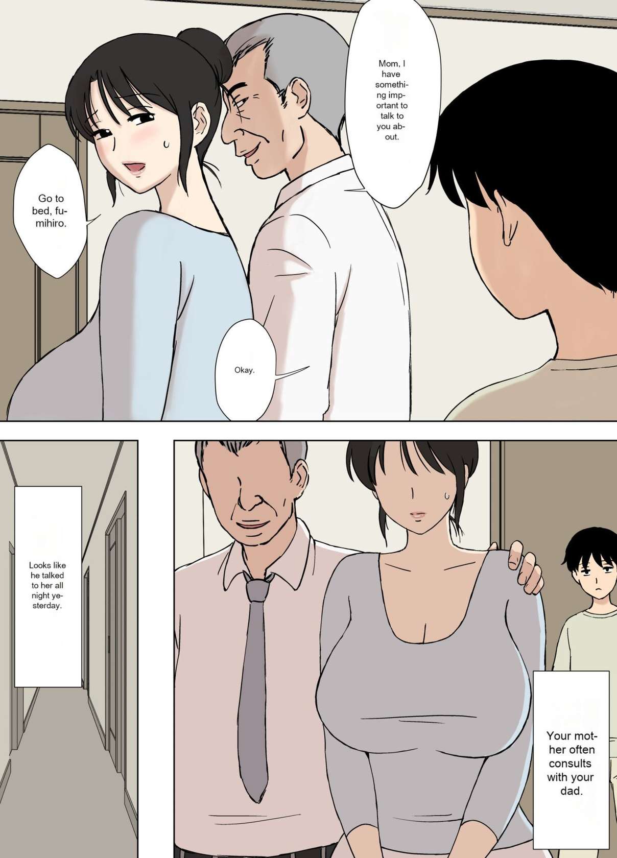 [Urakan]Mom is Manabu's obedient mom_Normal_Eng