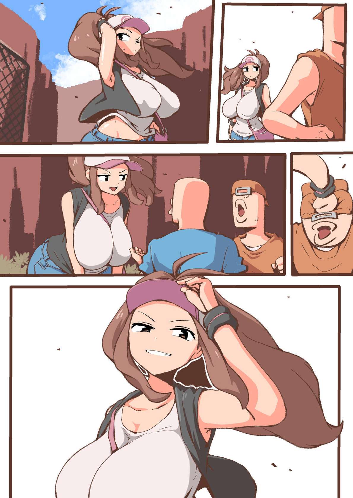 [Woomochichi] Hilda & Strange House (Pokemon)