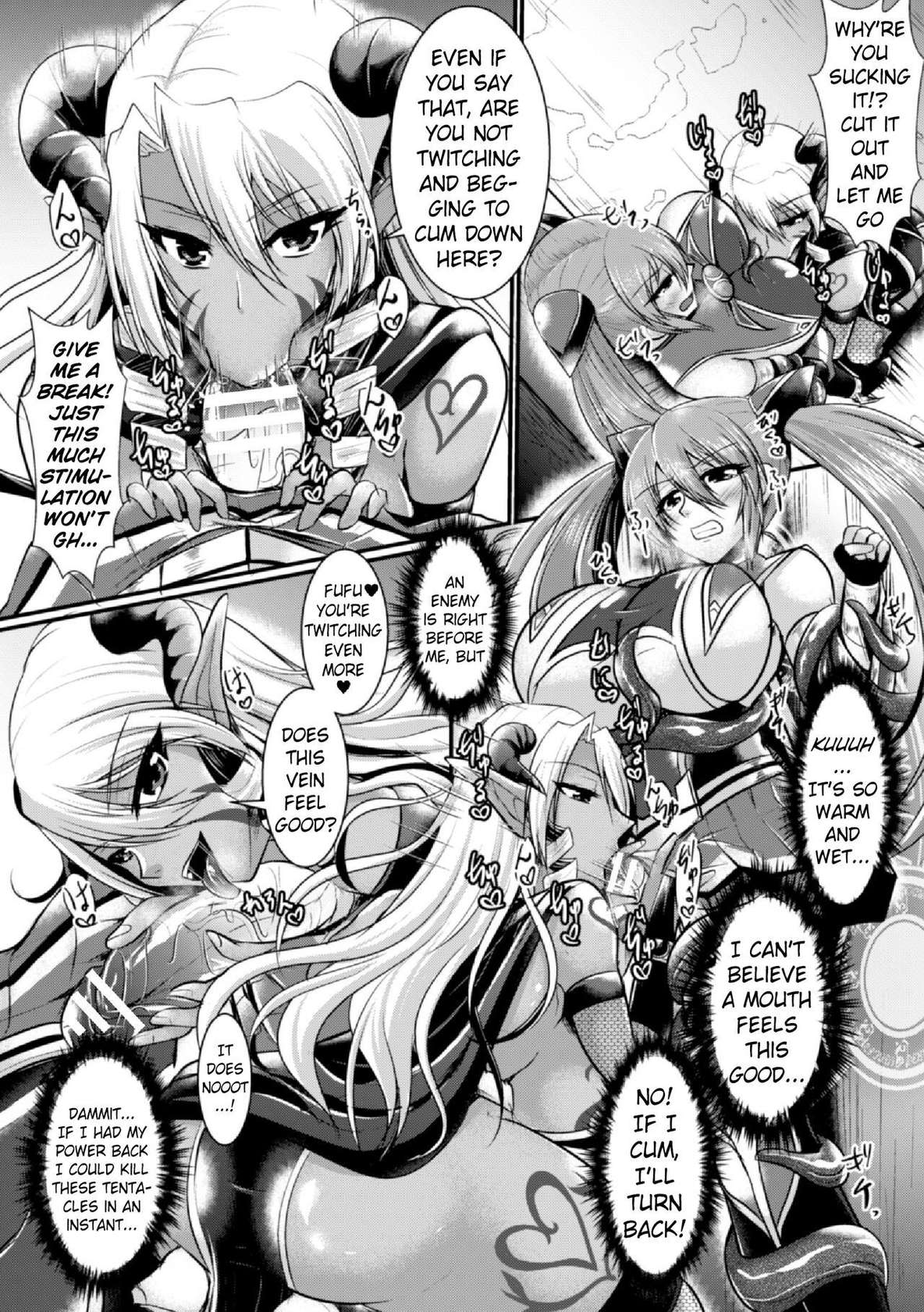 [Seres Ryu] Yoru no Onna Senshi Naito Miraaju | Female Warrior of the Night: Night Mirage (2D Comic Magazine Futanari Shokushu Sakusei Shasei Kairaku ni Oboreru Heroine-tachi Vol. 1) [Digital] [English] [Pangean]