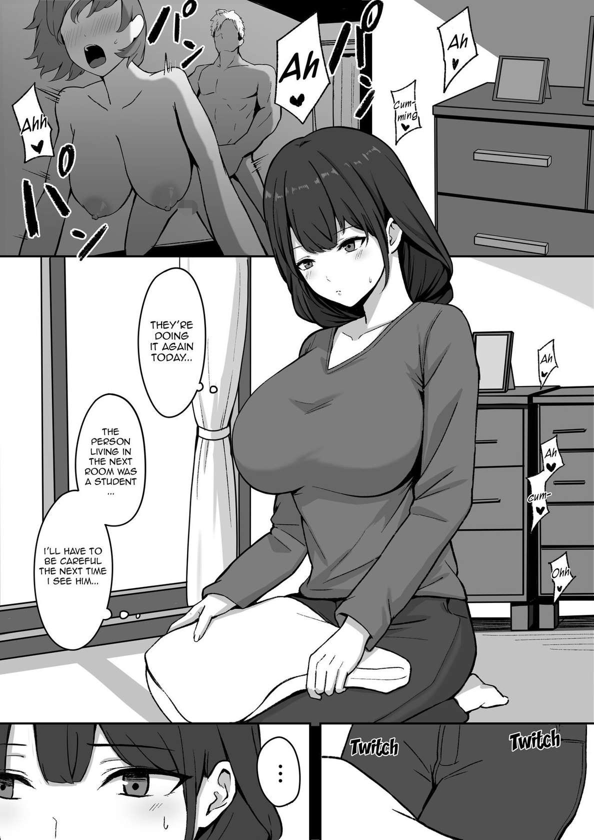 [Shirasudon] Seiso Hitozuma, Rinjin ni Netorareru | A Neat Married Woman Gets Stolen by Her Neighbor [English}