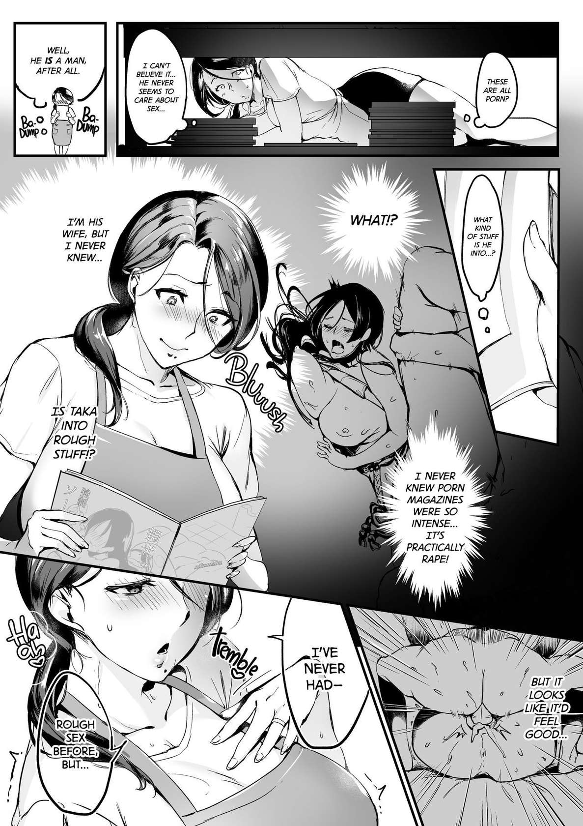 [Minamoto] I Shouldn't Have Gone To The Doujinshi Convertion Without Telling My Wife [English] [Chap.1 to 3 + Divorced with a child 1&2]