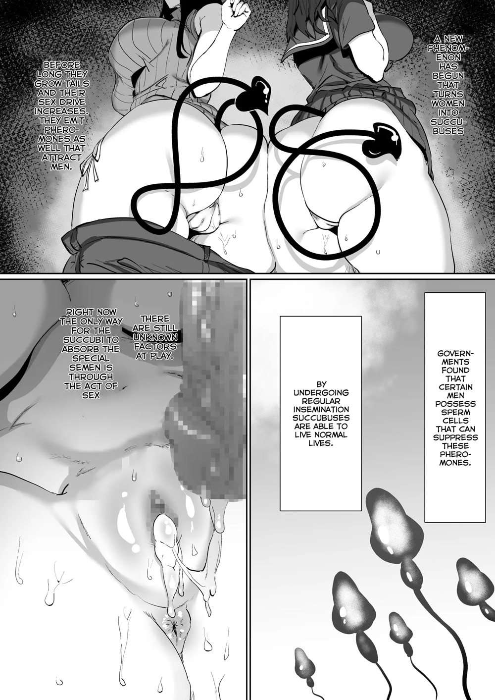 Onnanoko Ga Aru Hi Totsuzen Succubus Ni Natte Shimau Sekai No Hanashi [Oneshot]