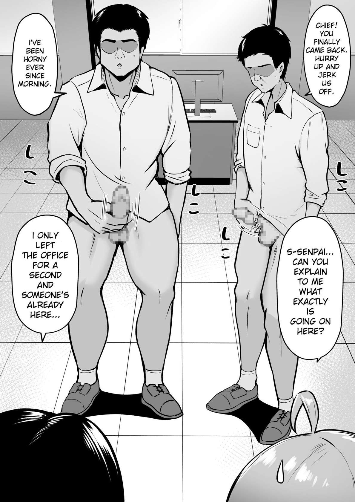 [Nekomimi to Kuro Mask (cielo)] Watashi no Haizoku Saki wa Seishori-ka ~Kenshuu Hen~ | My Assignment is in the Sexual Relief Department ~Training Chapter~ [English] [flowerswamp]