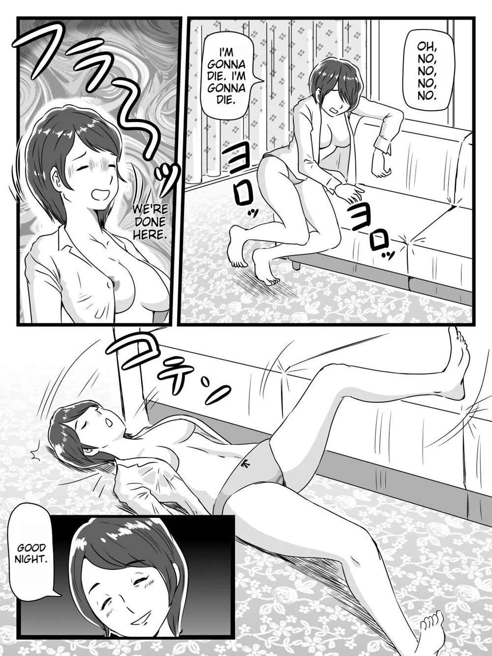 Neteiru Ma Ni Musuko Ga Sounyuushitekita [Oneshot]