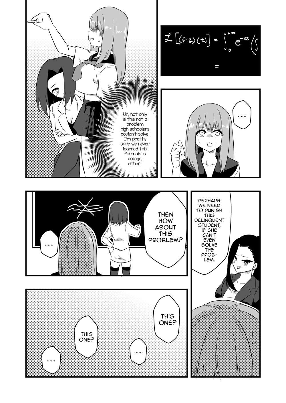 Mon Pe Niyoru Dansei Kyoushi Josou Choukyou Keikaku [Oneshot]