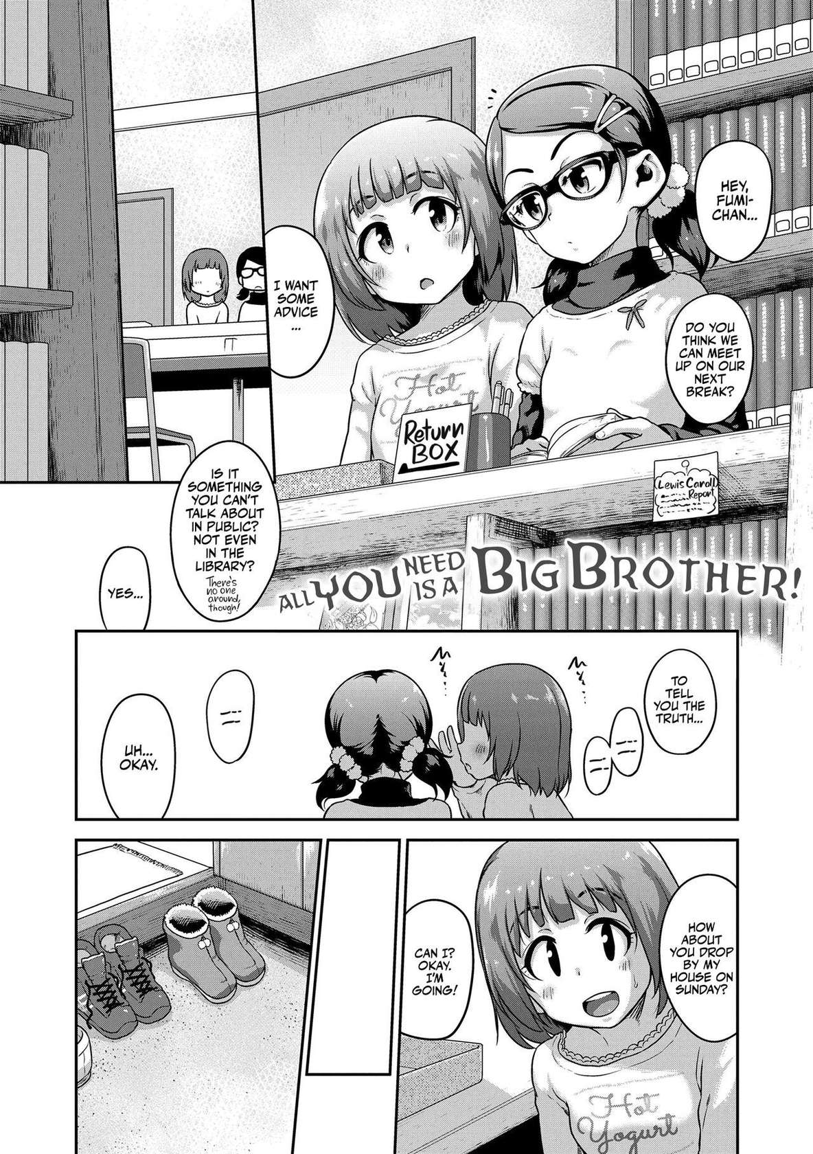 [Chiguchi Miri] Tada Onii-chan ga ii! | All you Need is a Big Brother! (Ikenai Koto kamo...) [English] [Team Rabu2] [Decensored] [Digital]