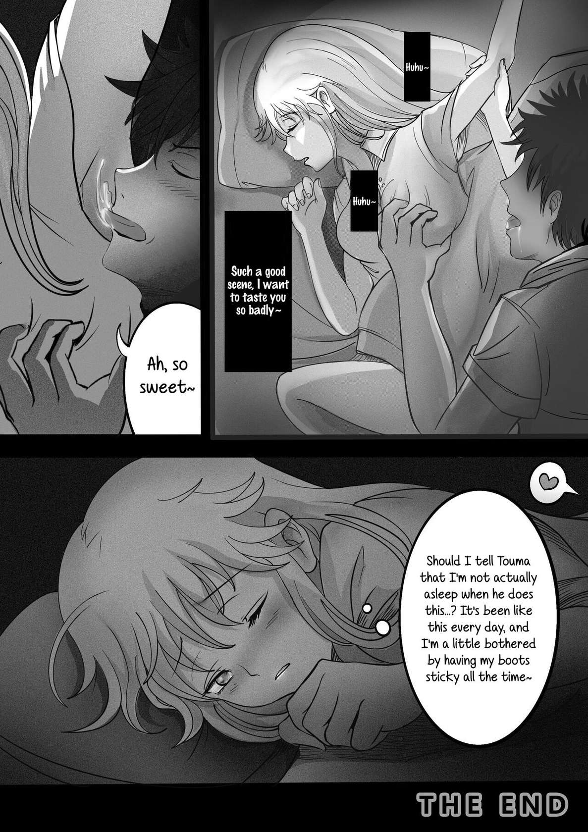 [min] The Daily Life of Index and Touma Every Night