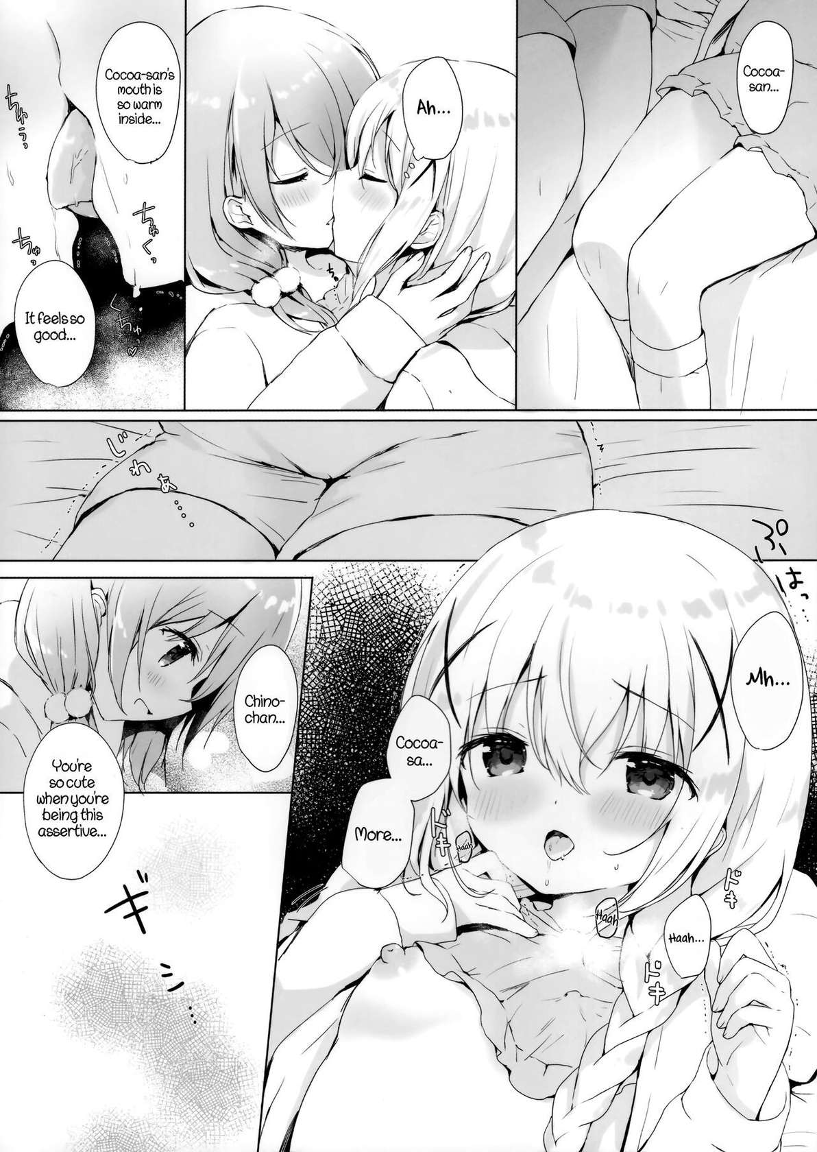 (C99) [Ame Usagi (Amedamacon)] Chino-chan no Kawaii Tokoro Misete (Gochuumon wa Usagi Desu ka?) [English] {Hennojin}