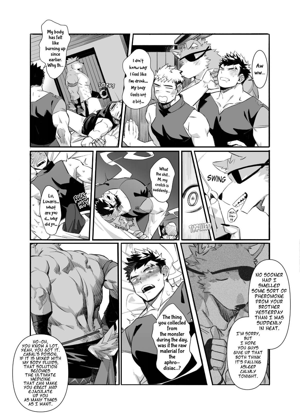 [Mitsuwa Building (G◎NDOM)] Bros. in Heat [English]