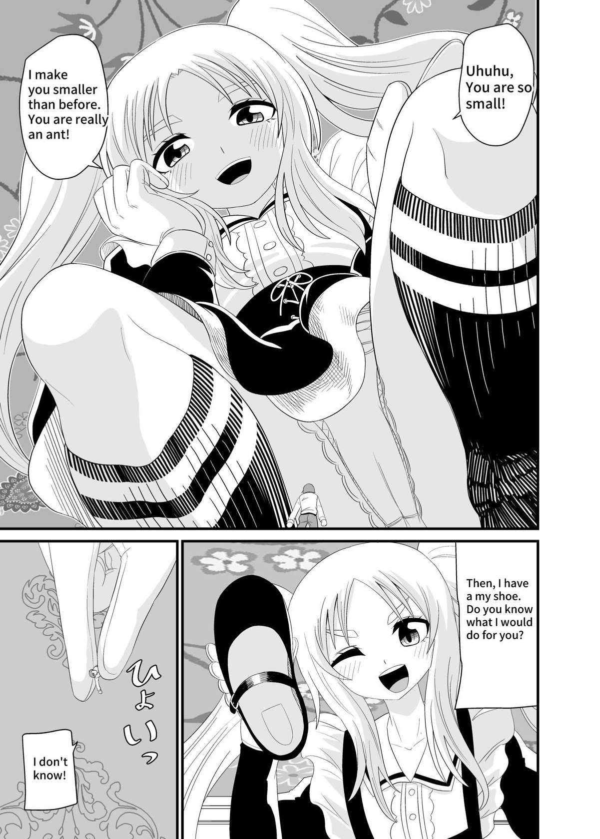 [Shivharu] Isekai Maid Foot Fetish Story 4 [English]