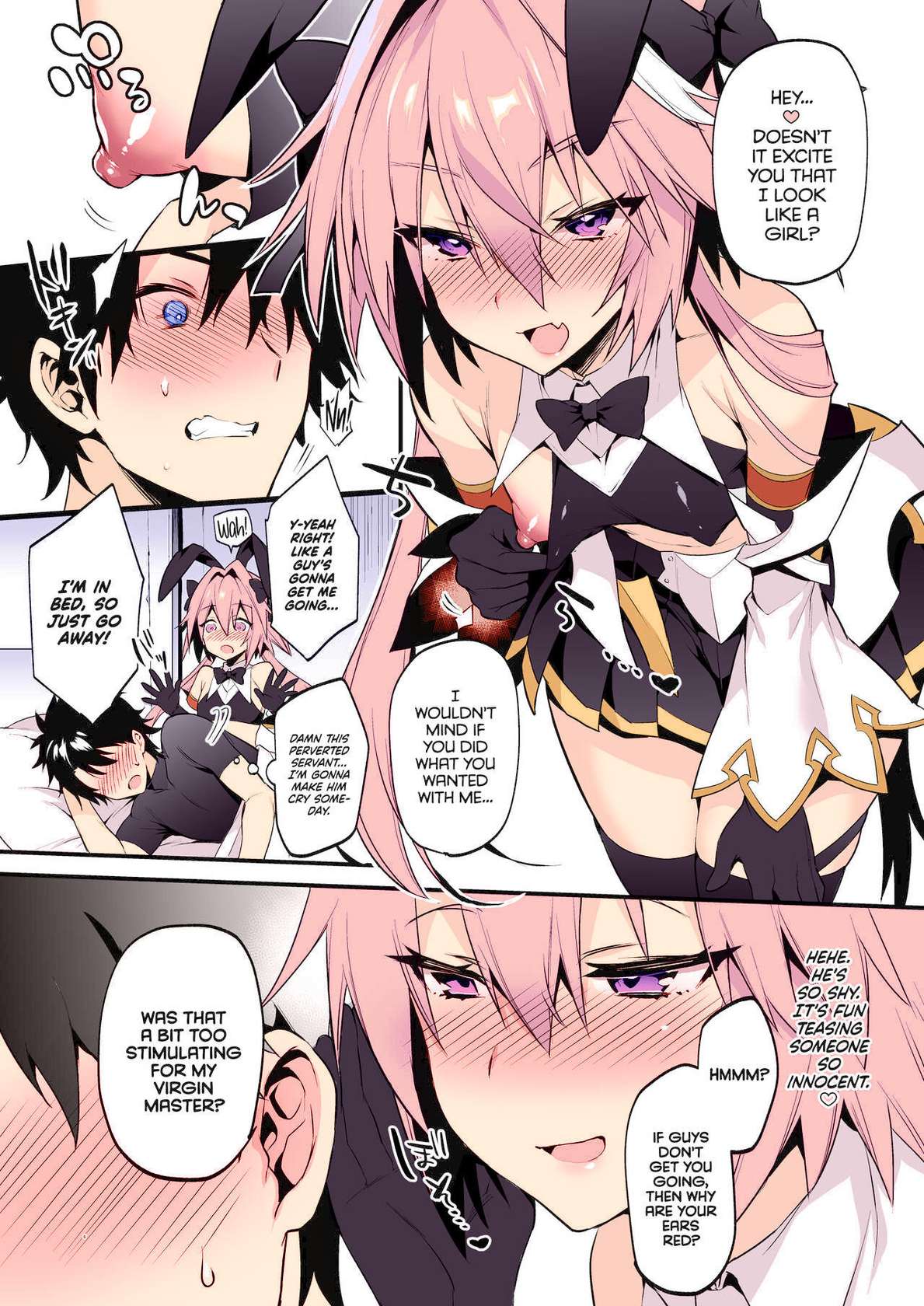 [Morittokoke (Morikoke)] Astolfo Korashime Hon | Teasing Astolfo (Fate/Apocrypha) [English] =TLL + mrwayne= [Colorized] [Decensored] [Dynlow] [Digital]