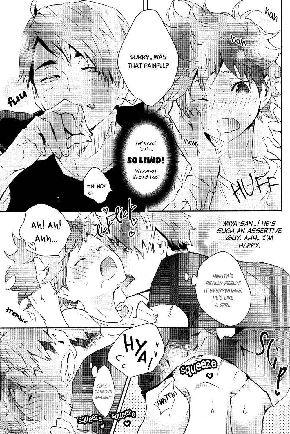 [Cupi (Petit 1 Gou, Petit 2 Gou)] Futago Kareshi! | Twin Boyfriends (Haikyuu!!) [English]