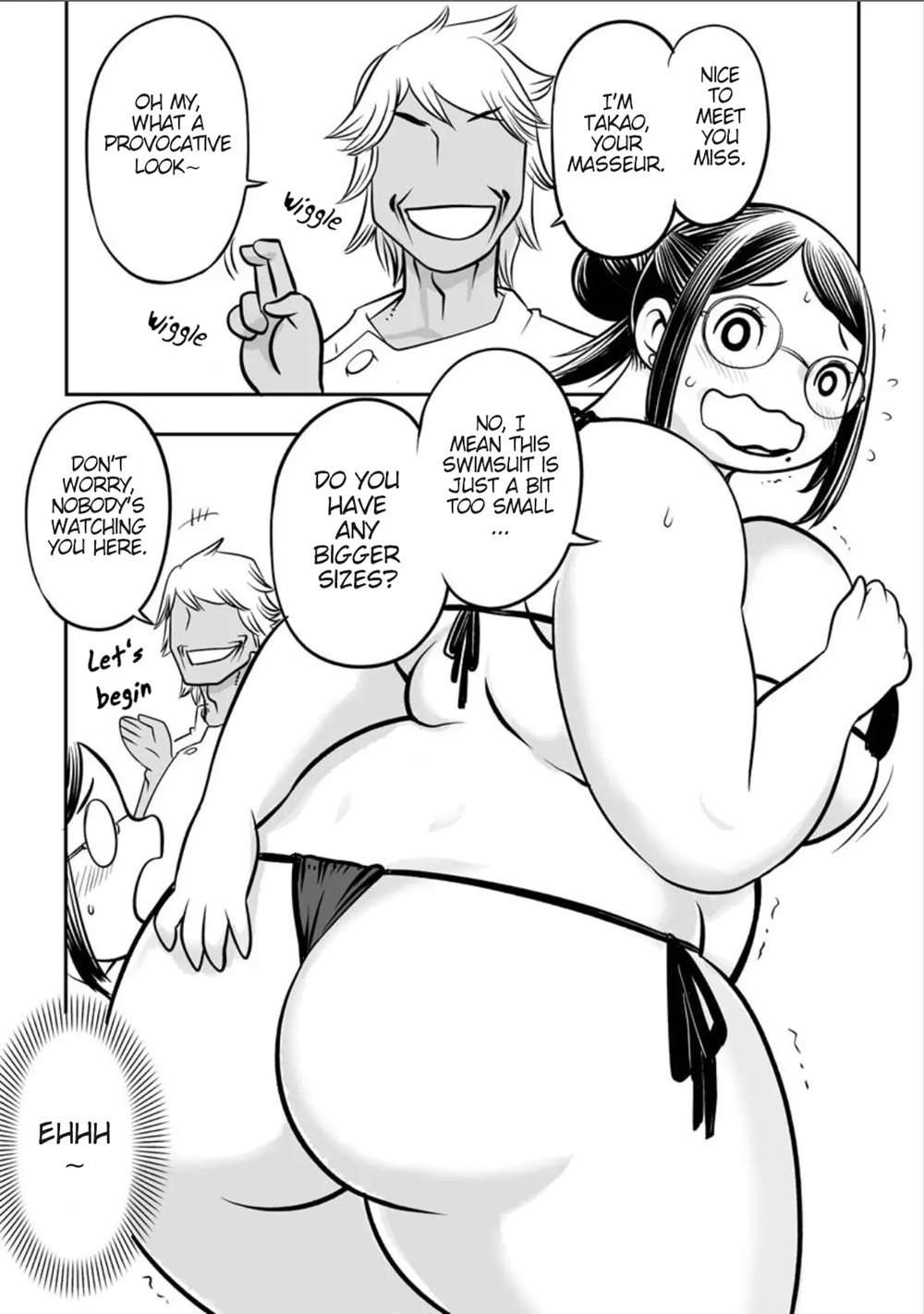 Sexually Frustrated Housewife Shizue Is Going To Get A Massage [Oneshot]