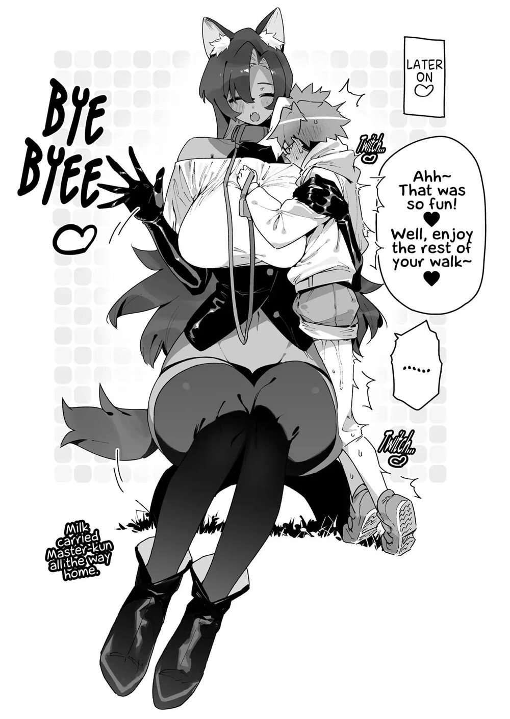 That Deal Where A Beastgirl Grows Bigger Than The Master Who Raised Her [Oneshot]