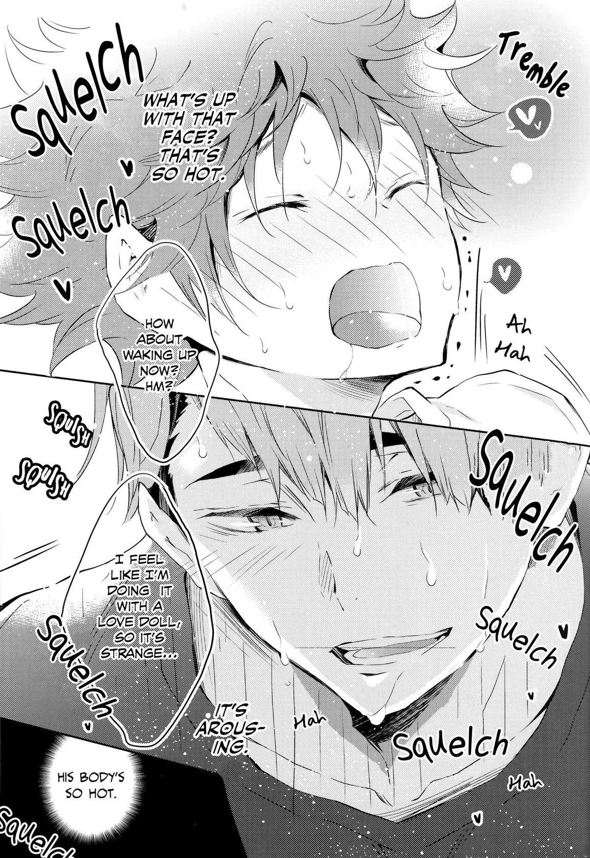 [Cupi (Petit 1 Gou, Petit 2 Gou)] Koi to Suiminyoku wa Kyouzon Dekinai | Love and Sleep Cannot Coexist (Haikyuu!!) [English]