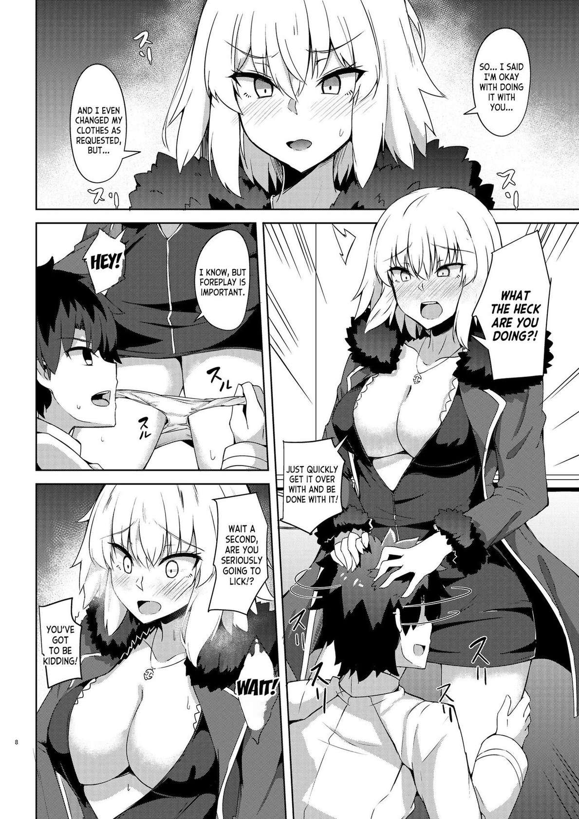 [Tiusan Kingdom (Kazamitiu)] Seijo-sama ni Shitto Shichau Alter-chan (Fate Grand Order) [English] [desudesu] [Digital]