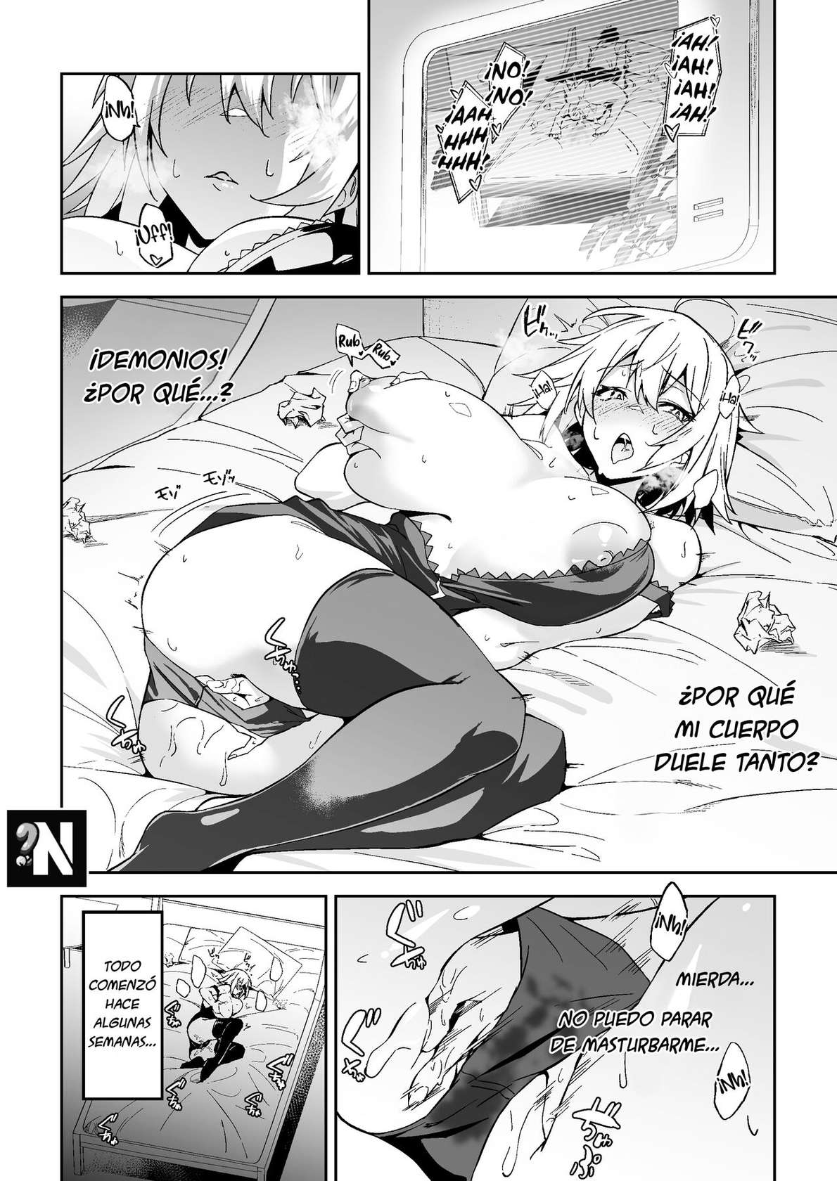 [Syunichi Kansuu (Syunichi)] Jeanne Alter, Kairaku ni Oboreru | Jeanne Alter, Ahogándose en el Placer (Fate/Grand Order) [Spanish] [NekoCreme] [Digital]