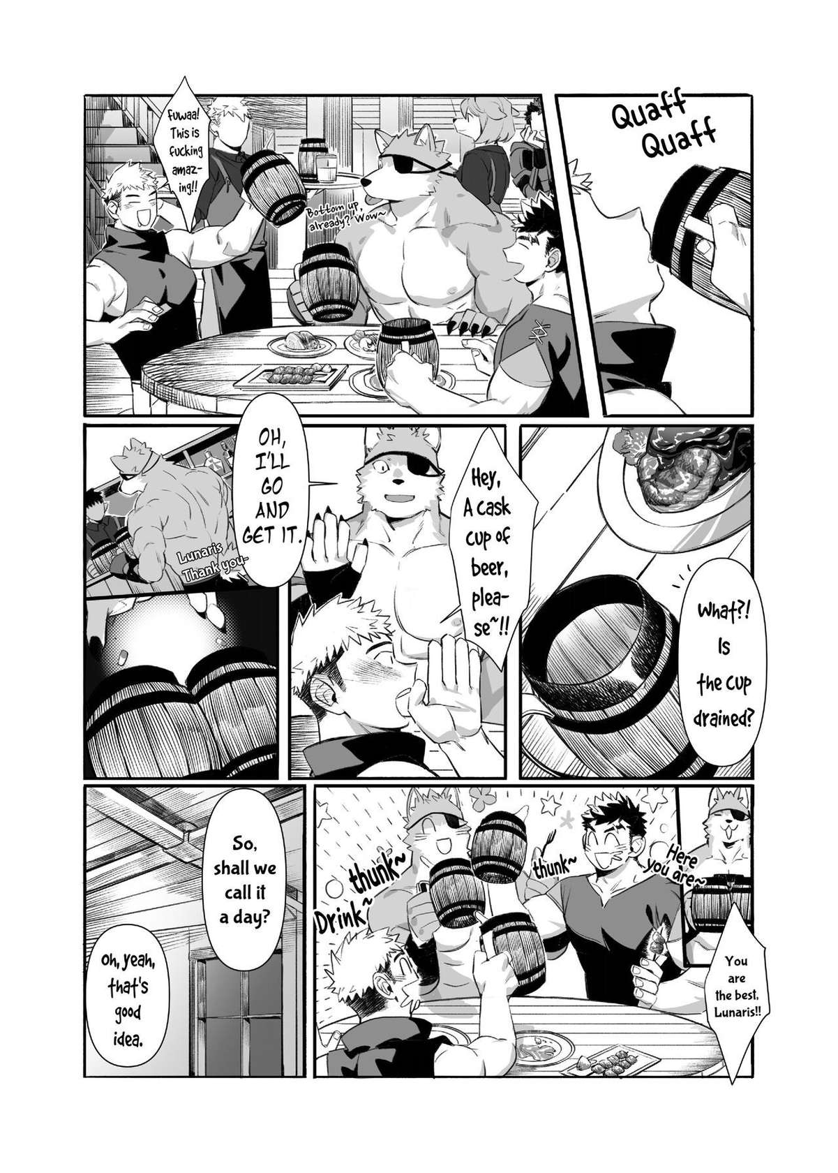 [Mitsuwa Building (G◎NDOM)] Bros. in Heat (Otoko Matsuri Vol. 15) [English] [Uncensored]