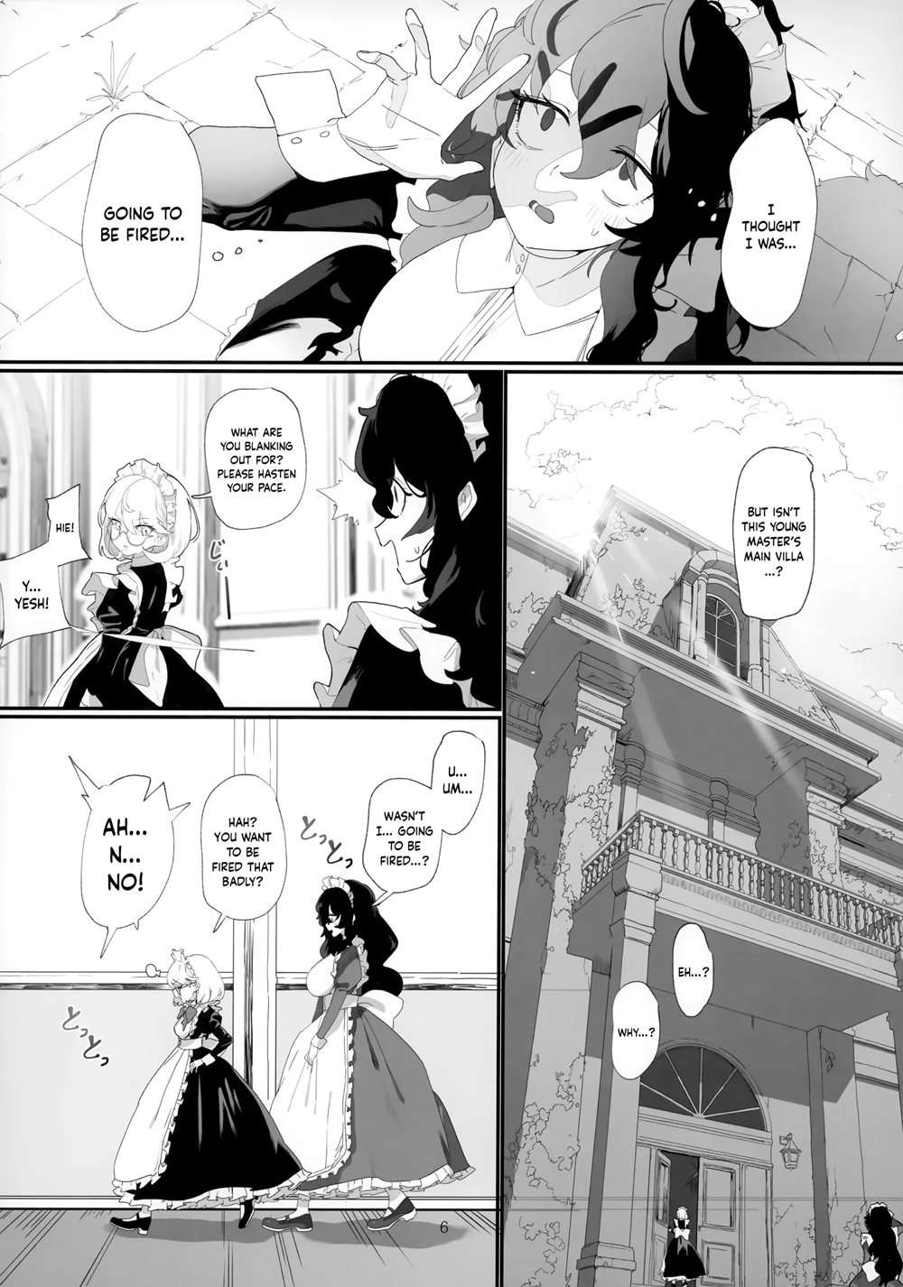 Useless Maid Is Young Master's Pet [Oneshot]