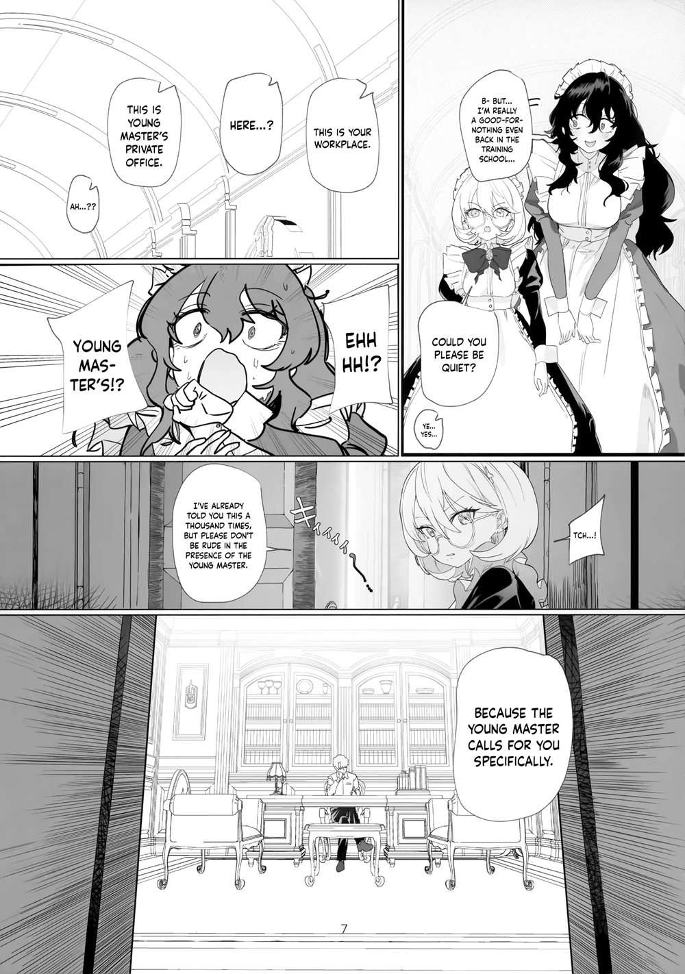 Useless Maid Is Young Master's Pet [Oneshot]