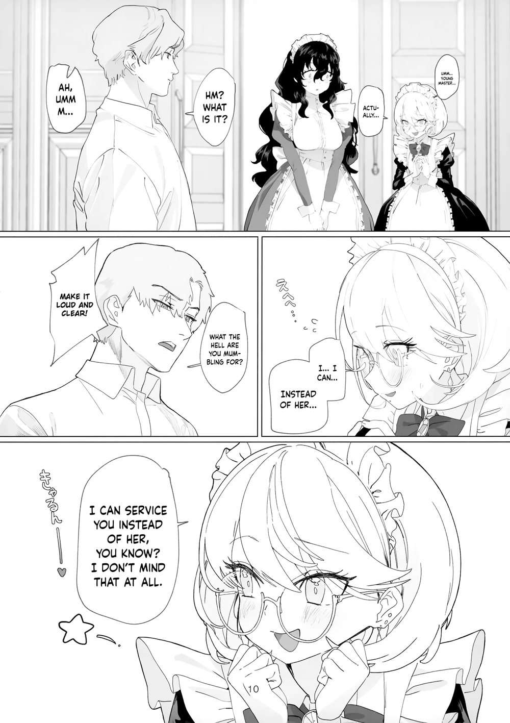 Useless Maid Is Young Master's Pet [Oneshot]