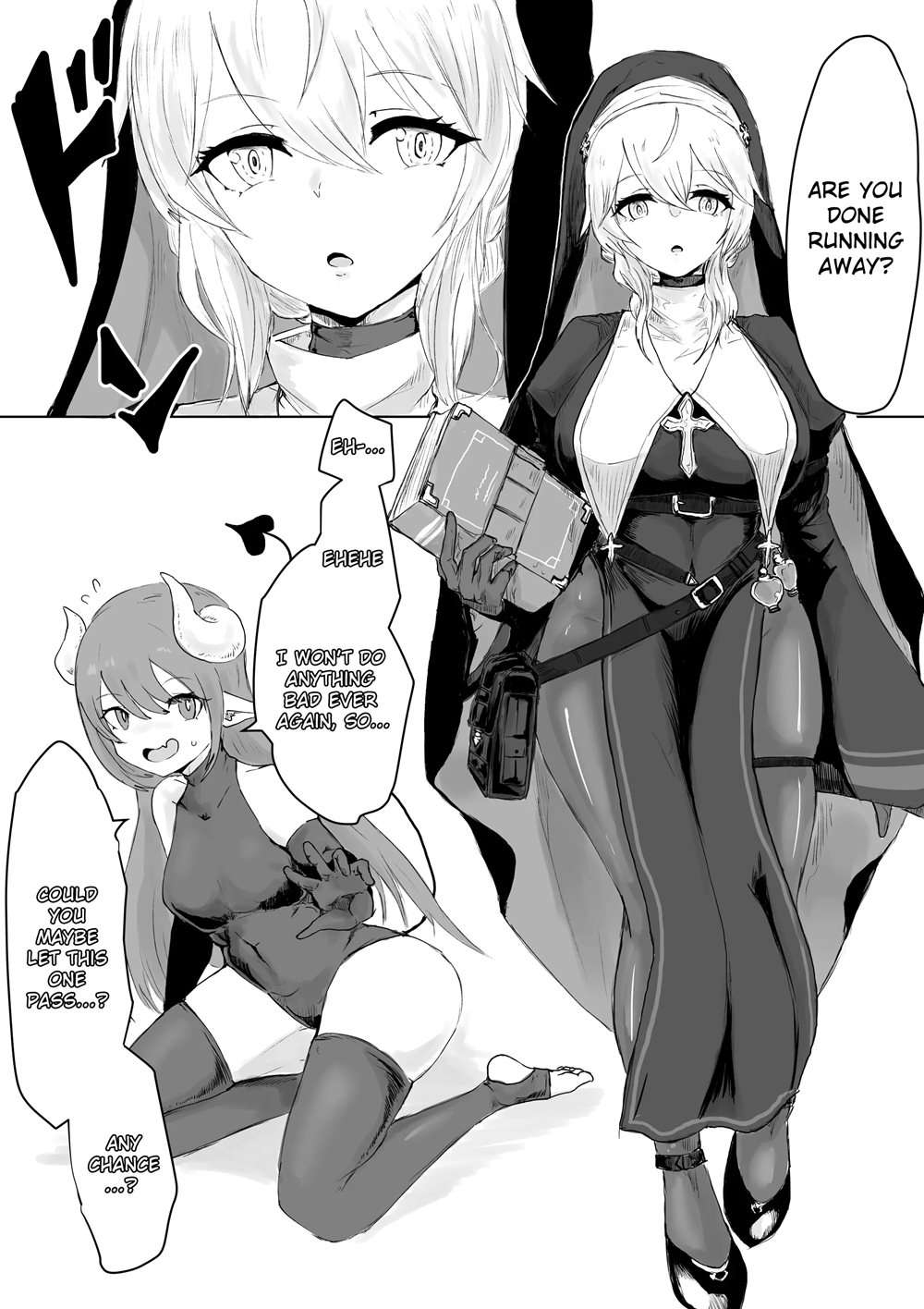 Exorcist's Defeat ~Futanari x Succubus Story~ [Oneshot]