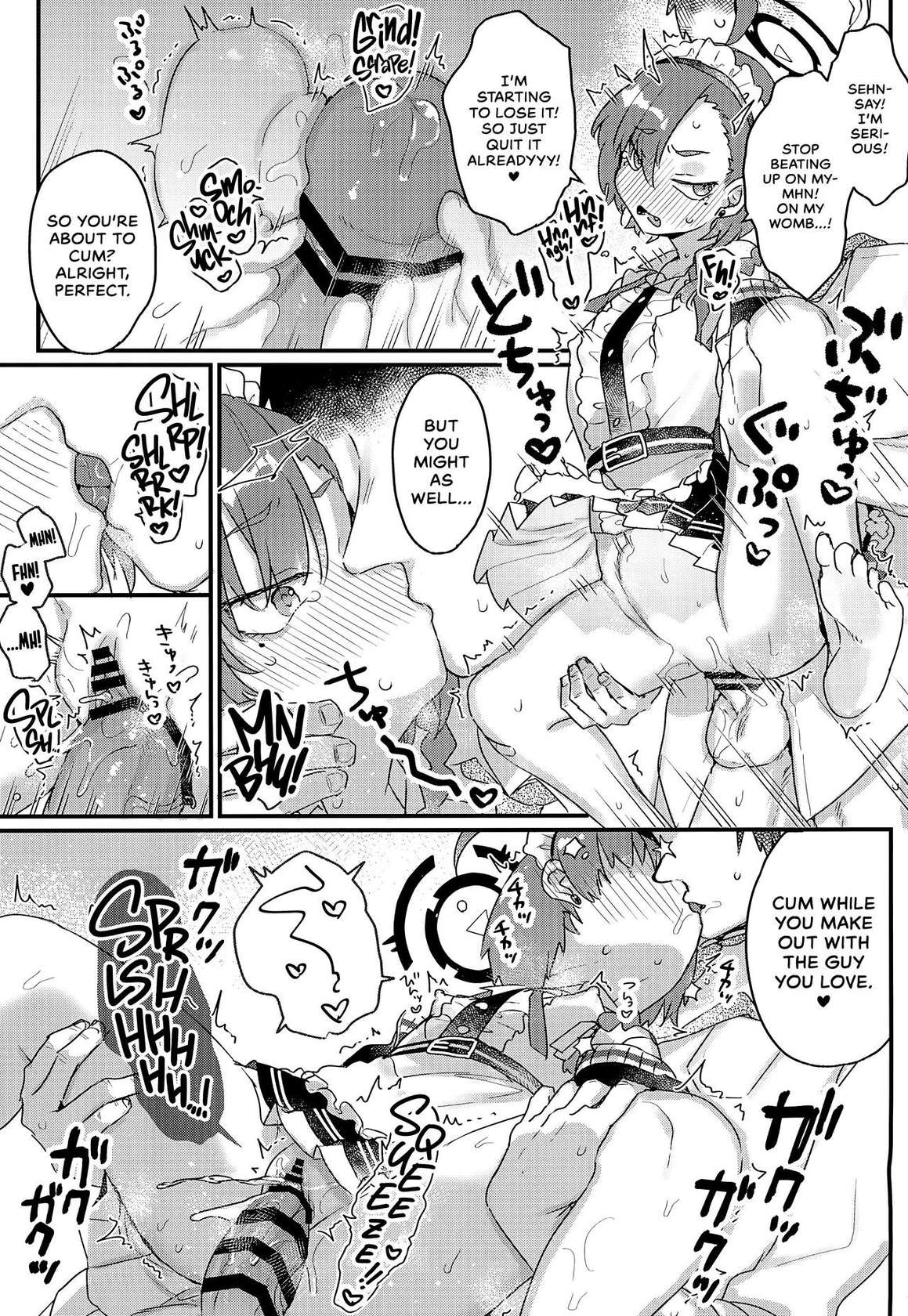 (C100) [Tenkirin (Kanroame)] Sensei ga Goriosunara Wari to Ikesou na Neru-chan | Even Neru Will Put Out! (As Long As Sensei Forces Her Hand) (Blue Archive) [English] [head empty]