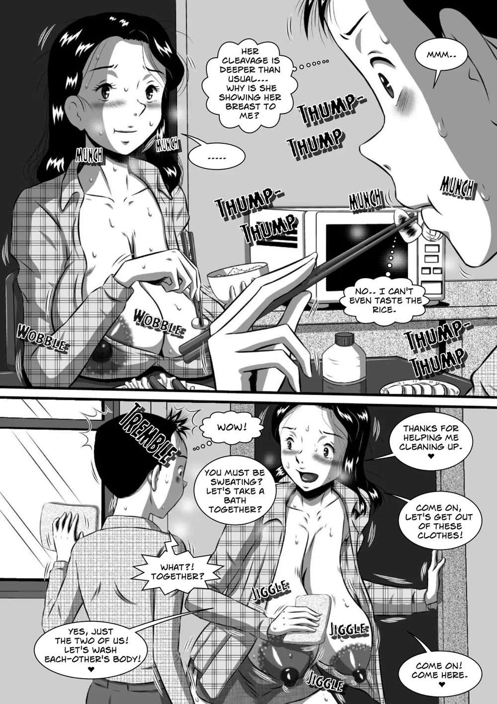 Mom's Body Is Mine - Mother And Son Incest Sex Behind Dad's Back [Oneshot]