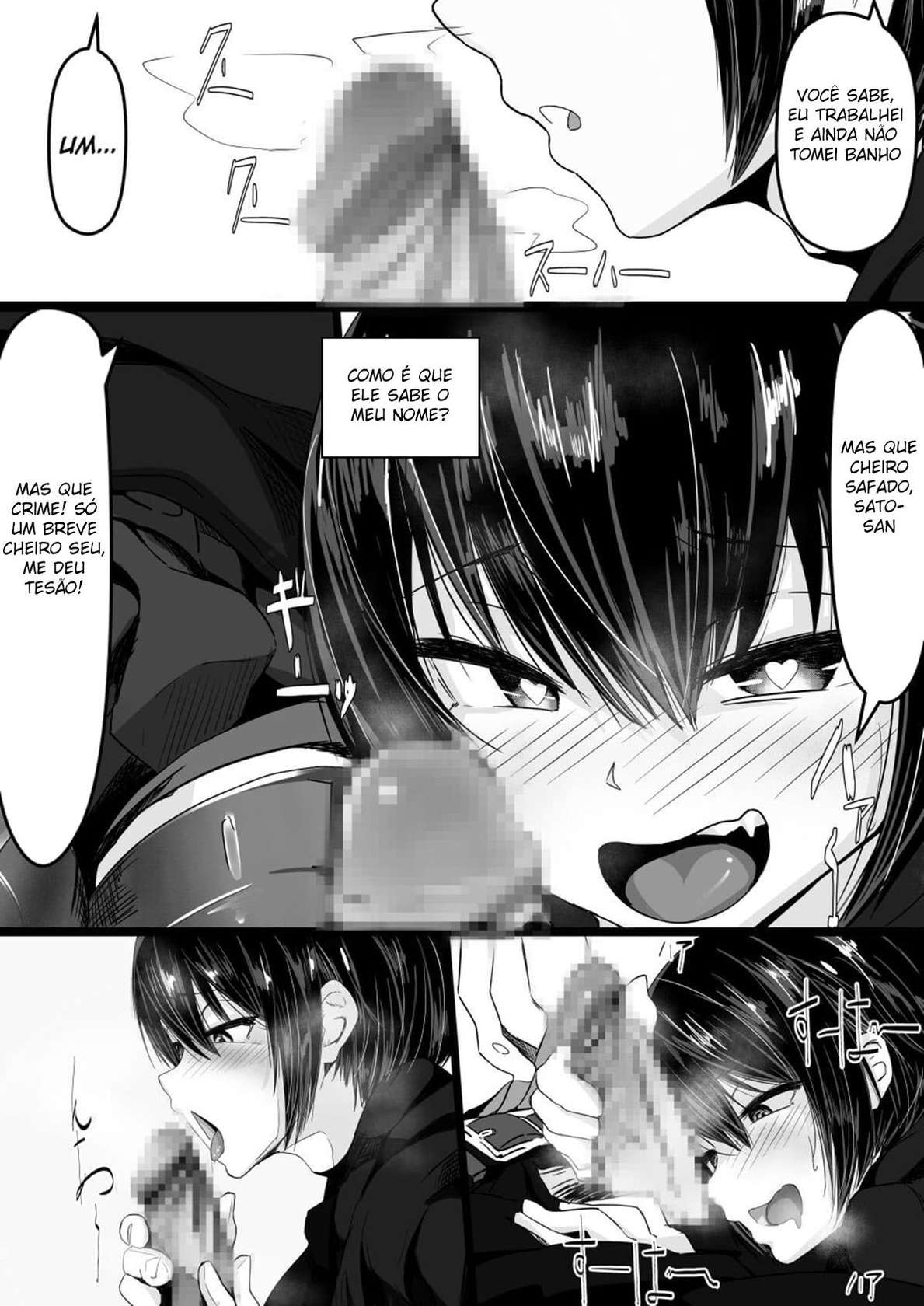 [Shirabe Shiki] Jaa, Shabutte Ii desu ka? | Can I Suck You Off, Then? [Portuguese]