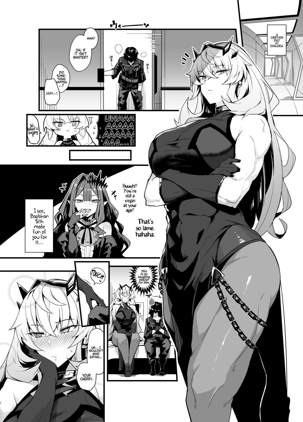 [Arimura Daikon] Bageko to Asa made Ichaicha | Making out with Bageko Until Morning (Fate/Grand Order) [English] [Coffedrug] [Decensored]