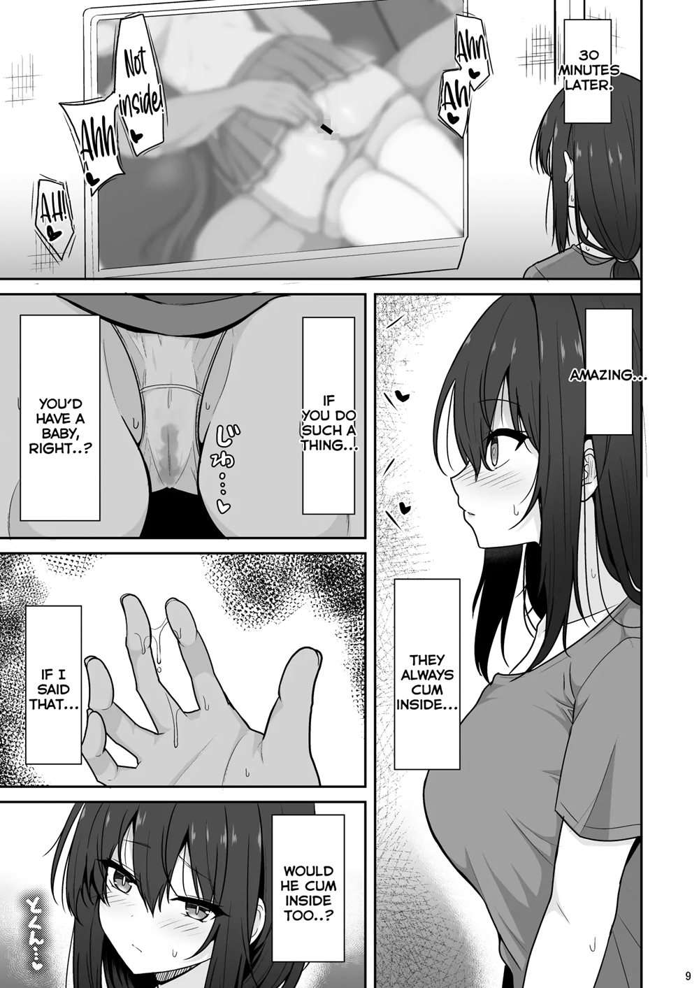 Otonashii Kanojo Ga AV Satsuei Gokko De Nakadashi Ga Daisuki Na Dosukebe Ni Naru Made [Oneshot]