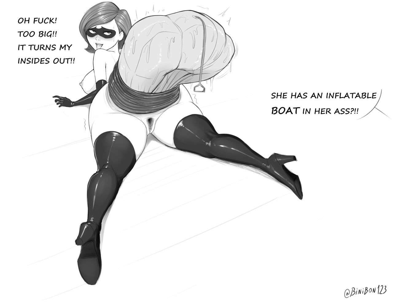 [Binibon] Stretchen Elastigirl