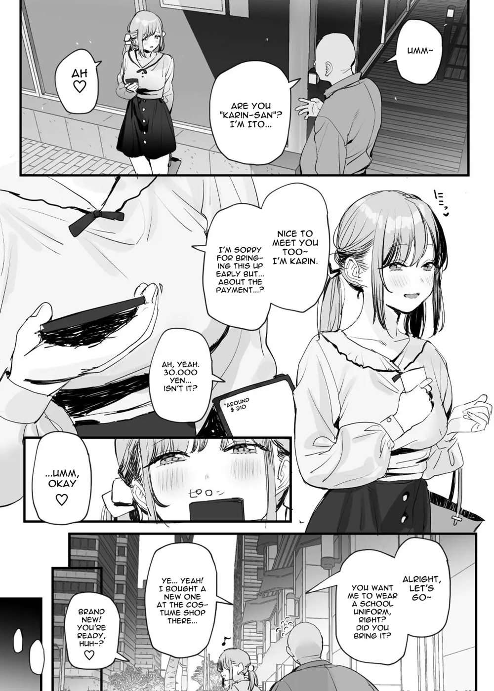 Sugar Daddy Girl Manga [Oneshot]