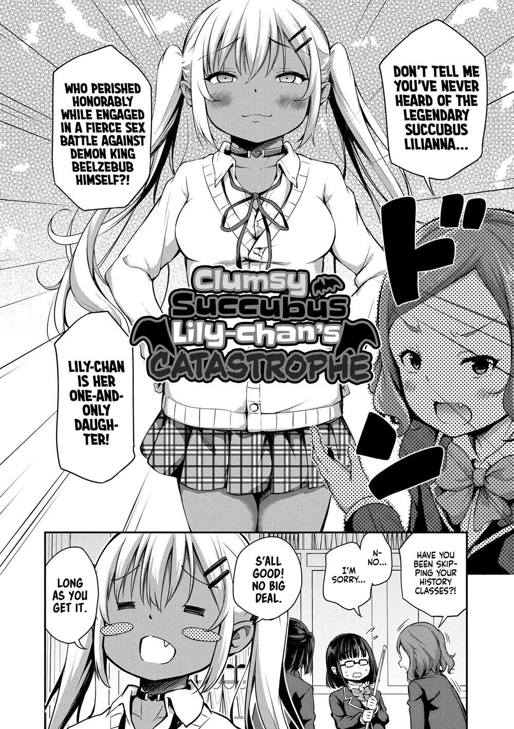 Clumsy Succubus Lily-chan's Catastrophe [Oneshot]