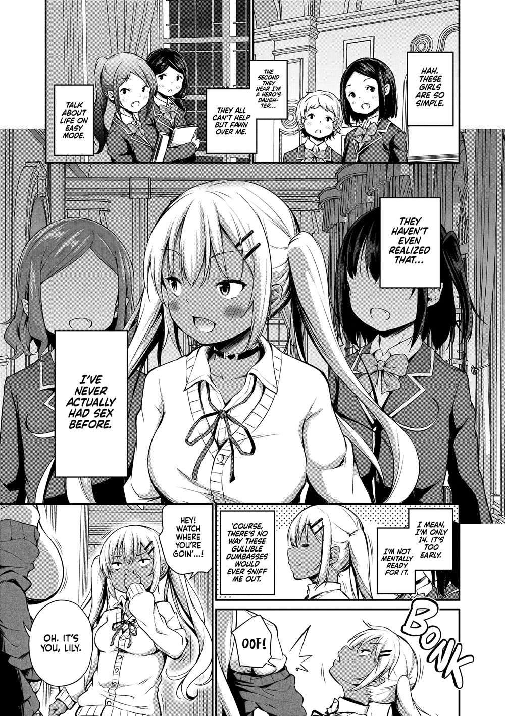 Clumsy Succubus Lily-chan's Catastrophe [Oneshot]