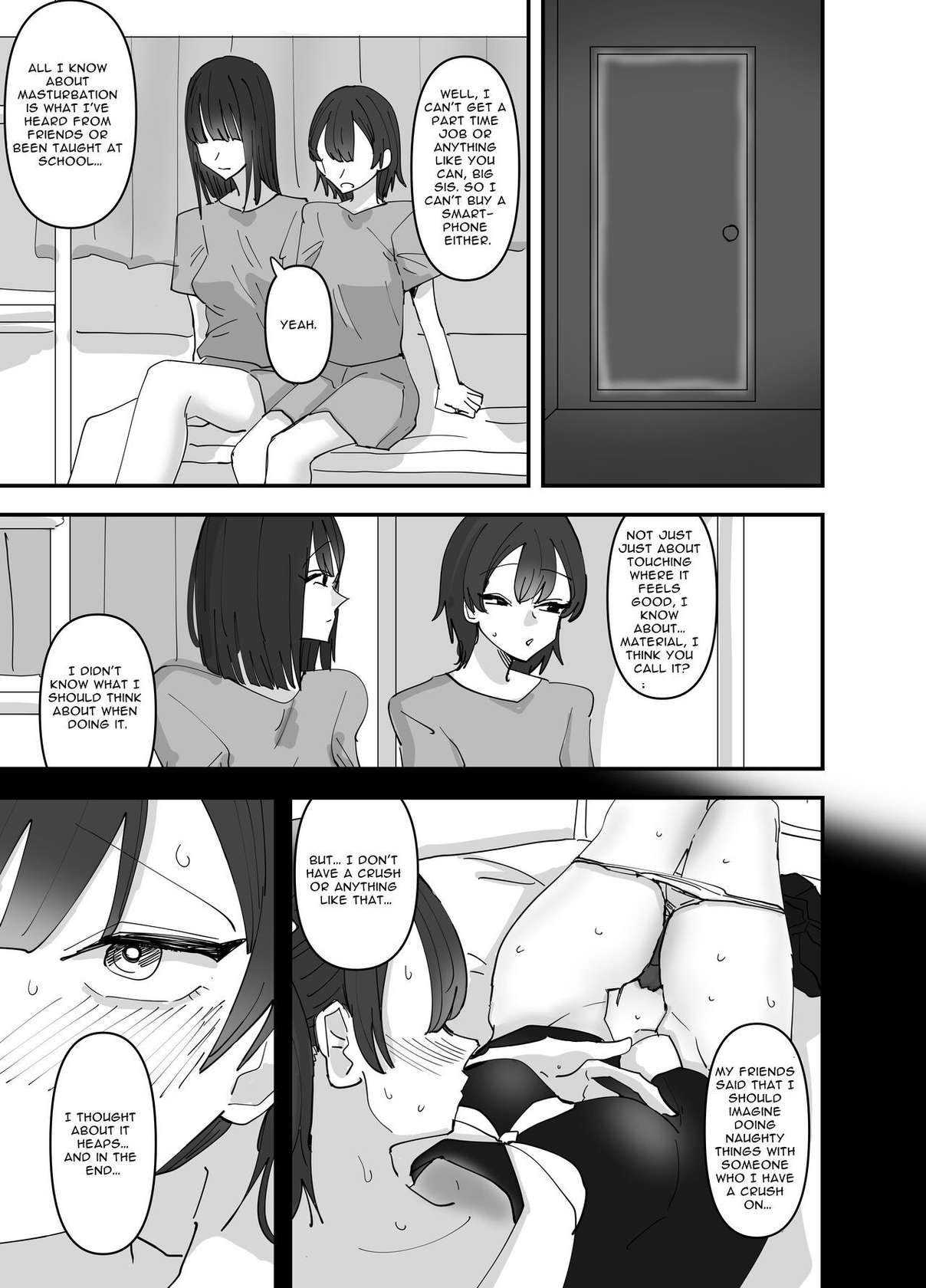 [Aweida] Imouto ga Watashi o Okazu ni Shitate Onanie o Shite ita Hanashi | My Little Sister Was Masturbating To Me [English] [Anamio Animus]