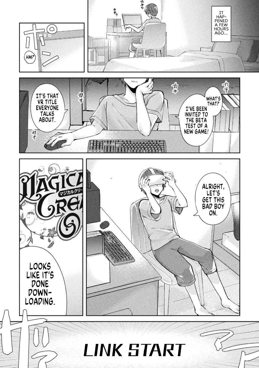 [Tsukushi Haru] Magical Cream Online (2D Comic Magazine TS Ishukan Haramase Nyotaika shita Ore-tachi ga Ishu no Ko o Yadosu made Vol. 3) [English] [SachiKing]