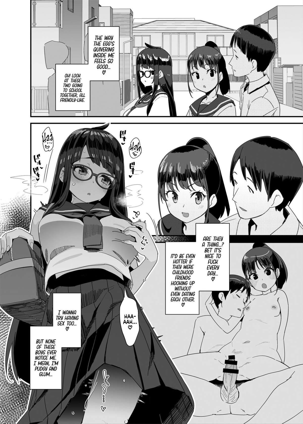 [condiment moderately (Maeshima Ryou)] Dosukebe Kyonyuu JC ga Kounai Onanie Suru Hanashi | The Slutty, Stacked Middle-Schooler Who Shlicks During Class [English] [Sloppy Seconds] [Digital]