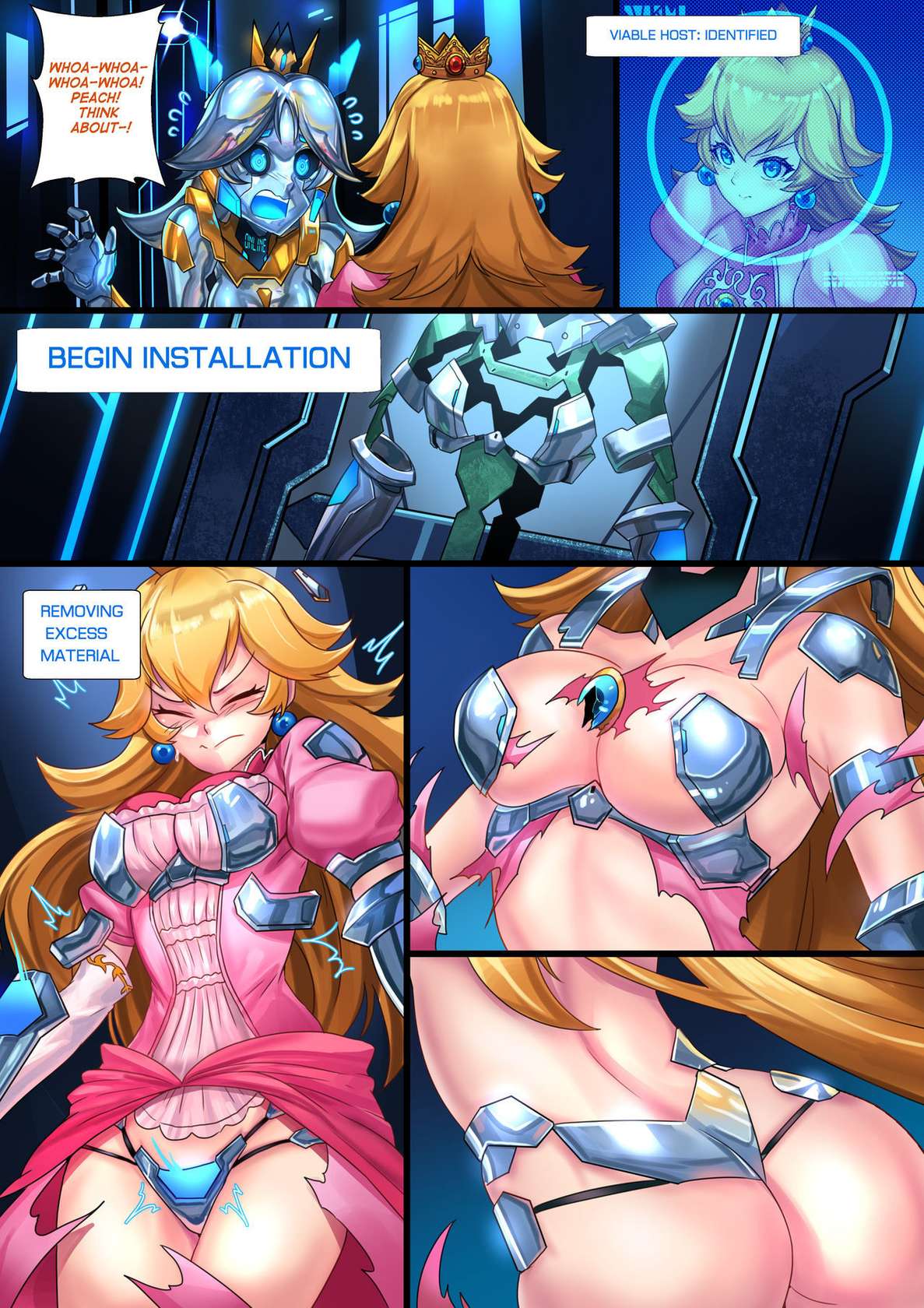 [ibenz009] Machine Princess Daisy and Peach (text version)