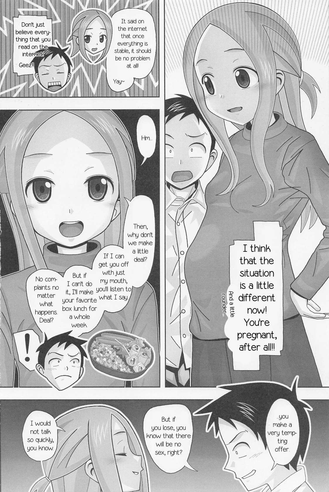 (C101) [AB NORMAL (NEW AB)] Aido 73 Karakai vs Critical Hit 4 Ninpu no Moto Takagi-san ga Love Love SEX Suru (Karakai Jouzu no Takagi-san) [English] [PhantomsJoker]