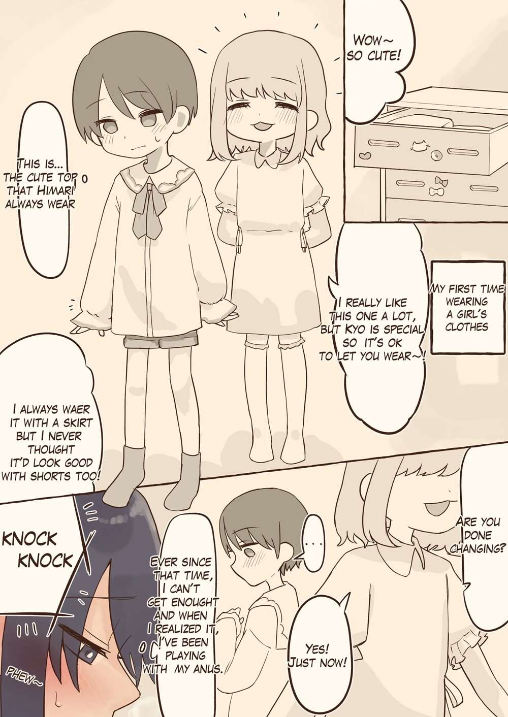 Ever Since My Cross-Dressing Fetish Was Found Out By My GF,She Started To Attack Me All The Time! [Oneshot]