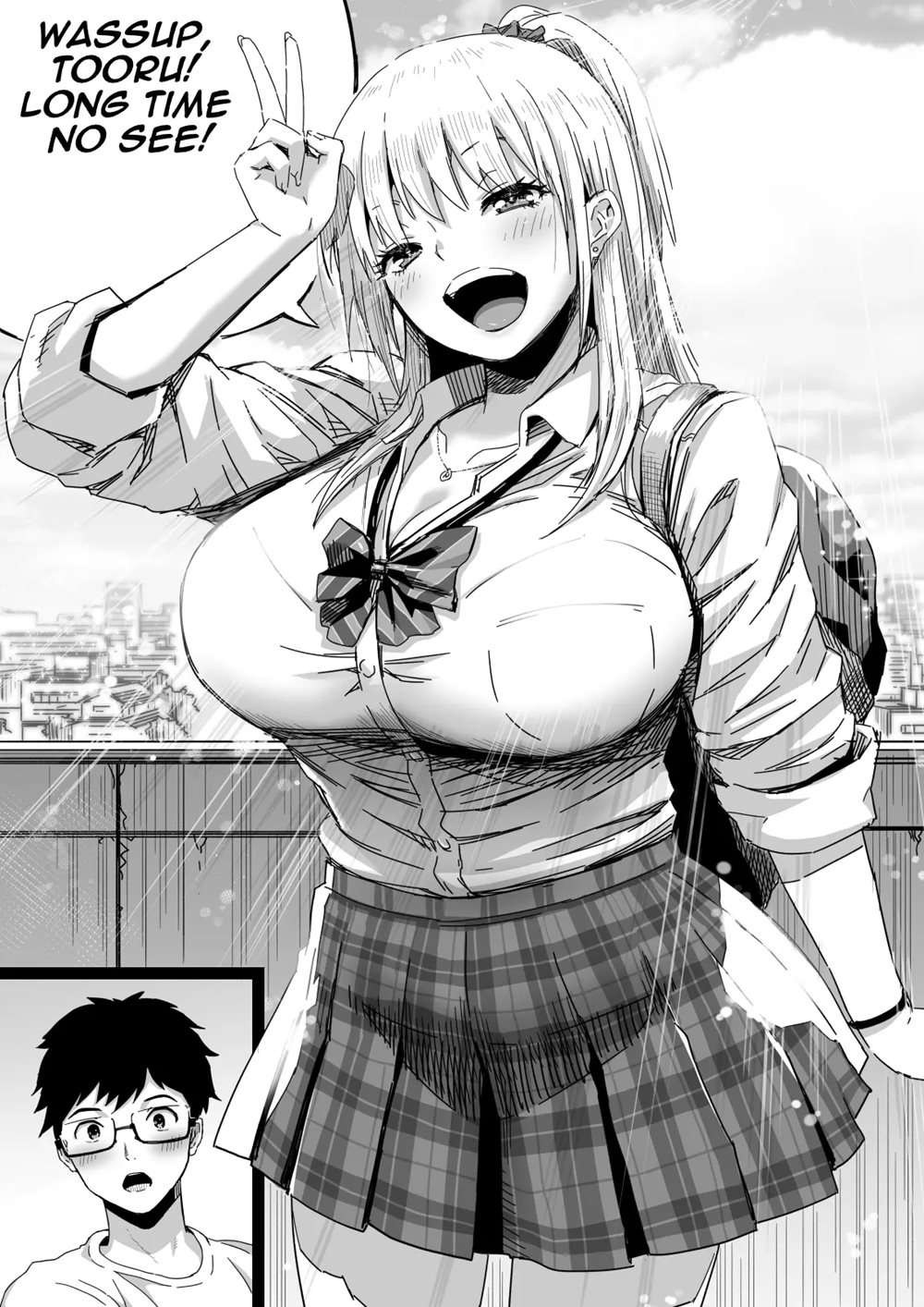 Hisashiburi Ni Saikai Shita Osananajimi Wa Dosukebe Gal Ni Nattemashita [Oneshot]