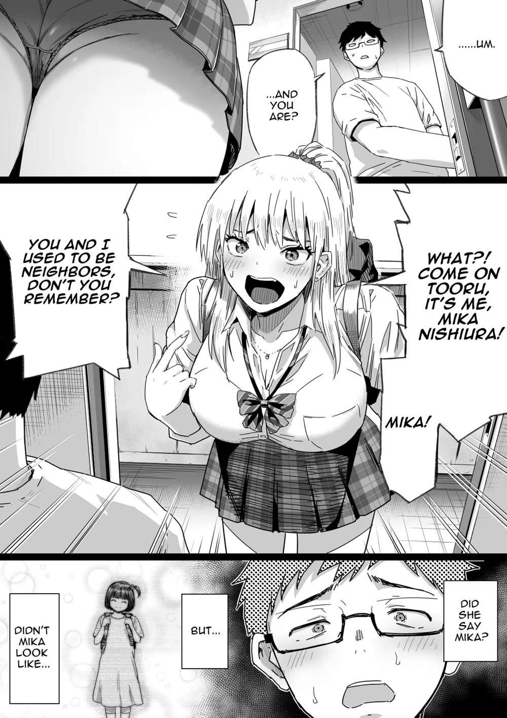 Hisashiburi Ni Saikai Shita Osananajimi Wa Dosukebe Gal Ni Nattemashita [Oneshot]