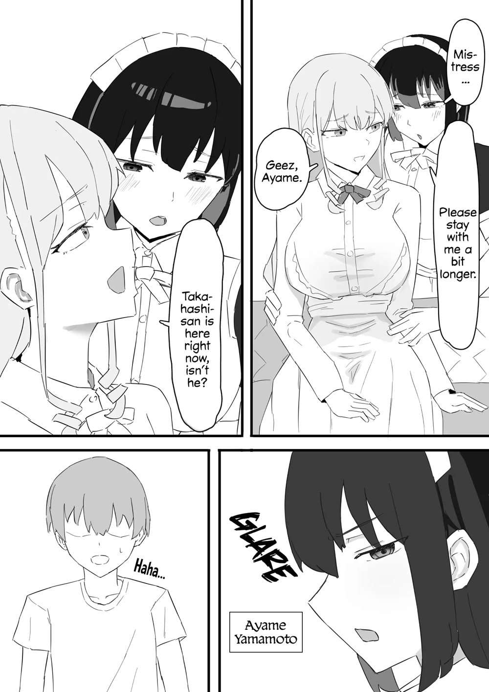 Ojou-sama To Maid O Iinazuke Ni Torarete Okobore Ecchi Suru Hanashi [Oneshot]