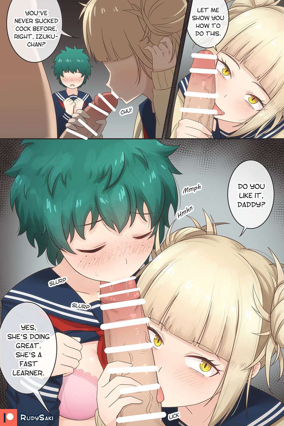 [RudySaki] Deku and Toga (Boku no Hero Academia) [English]