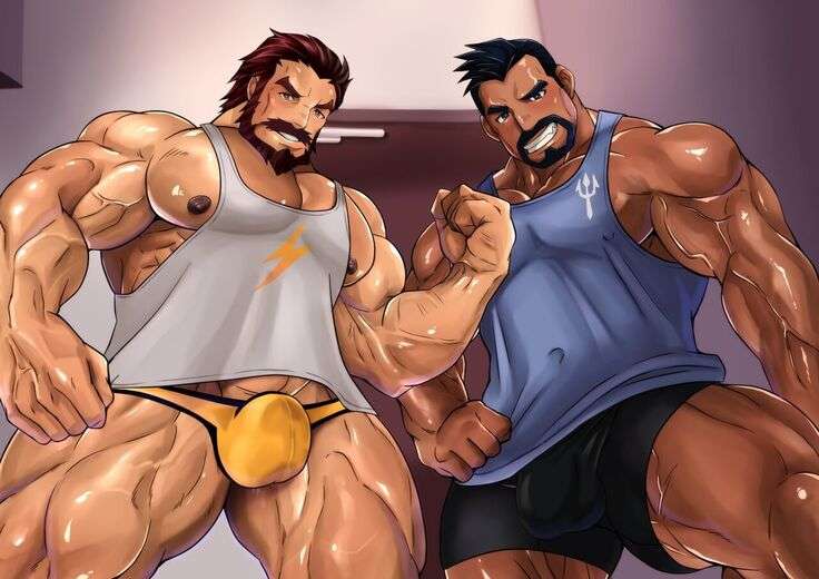 Sexy Muscle Builders