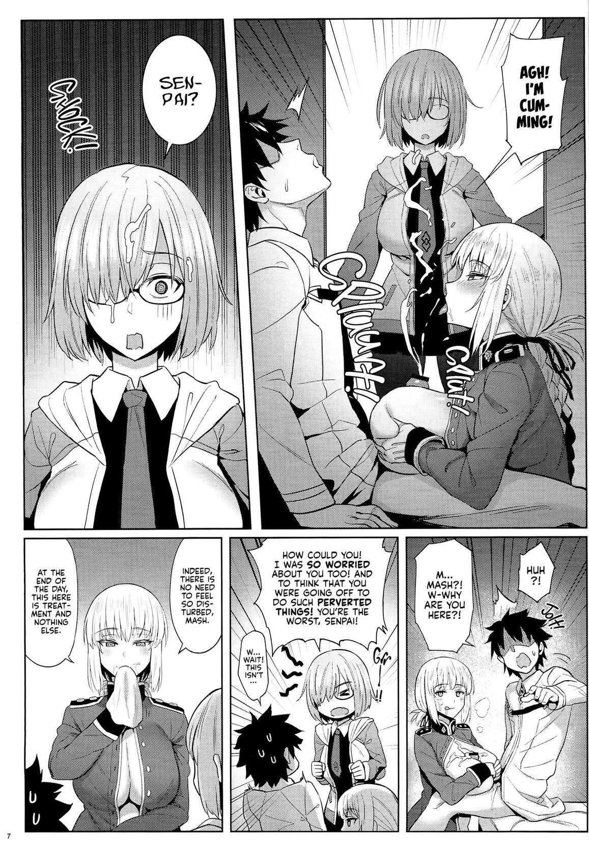 (C94) [COMEX (Zhen Lu)] Kouhai no Amai Ryouhou | My Kouhai's Lovey-Dovey Treatment (Fate Grand Order) [English] [Kyuume + AJubbz]