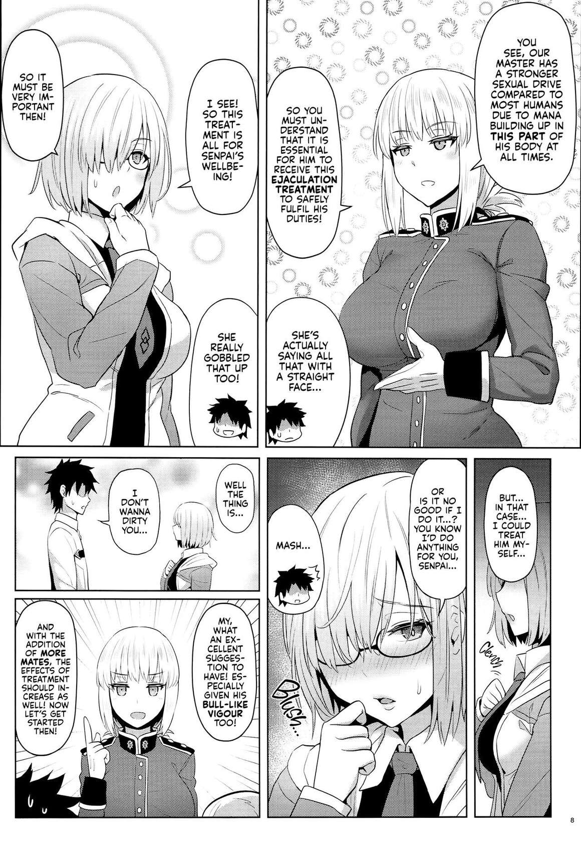 (C94) [COMEX (Zhen Lu)] Kouhai no Amai Ryouhou | My Kouhai's Lovey-Dovey Treatment (Fate Grand Order) [English] [Kyuume + AJubbz]